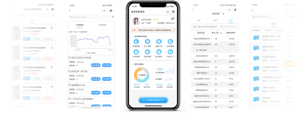 SaaS Operation Platform Mobile Interface